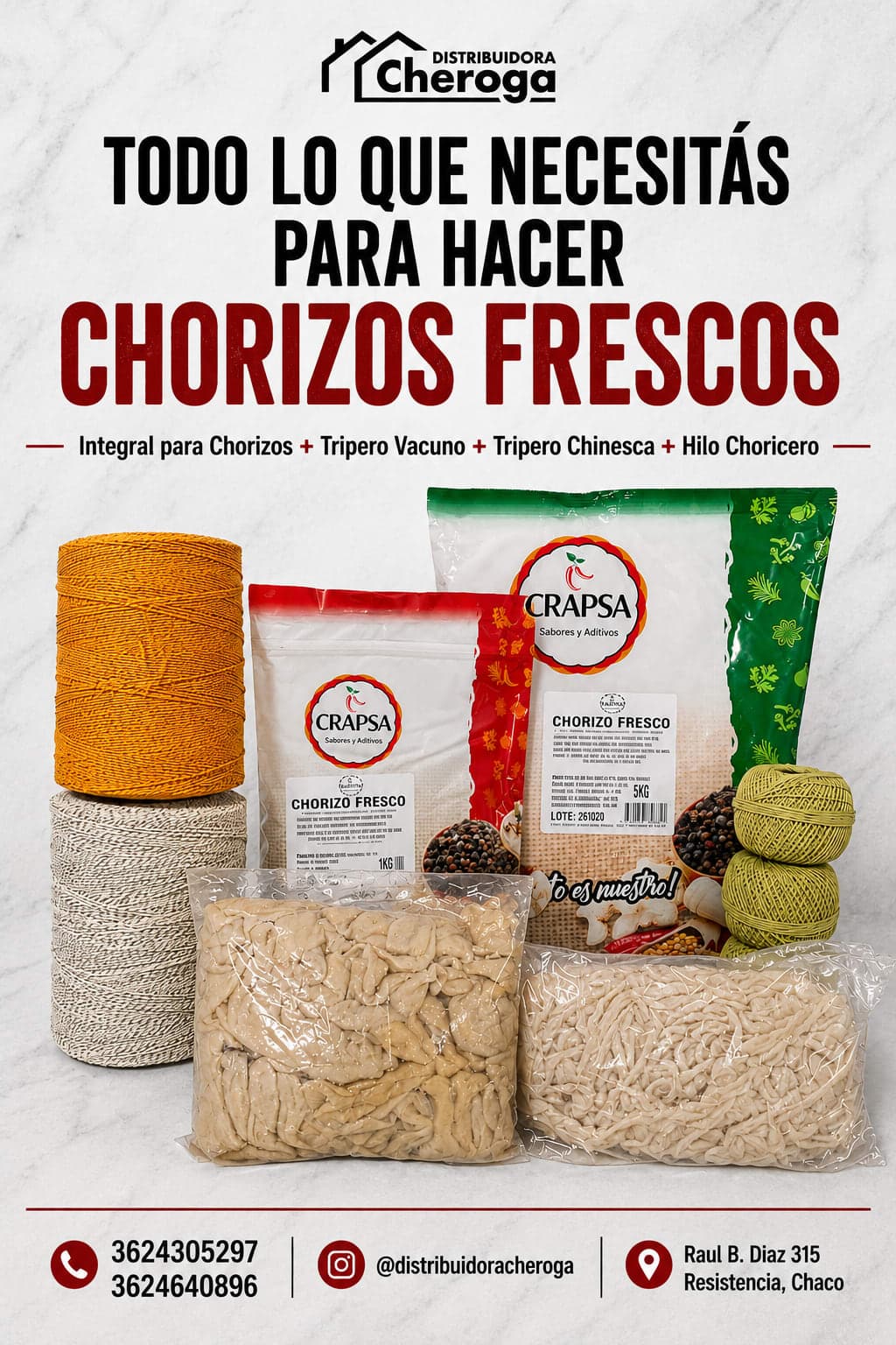 Combo para chorizos